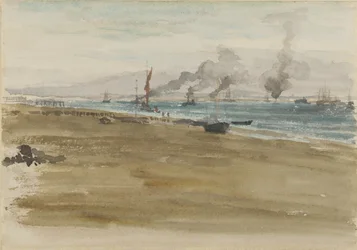 Die Mündung des Flusses, 1876-77